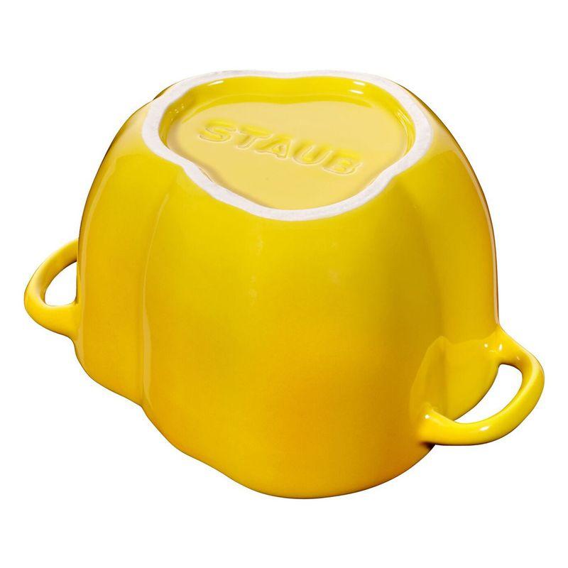 Staub Ceramic Cocotte Paprika 11cm (Yellow)