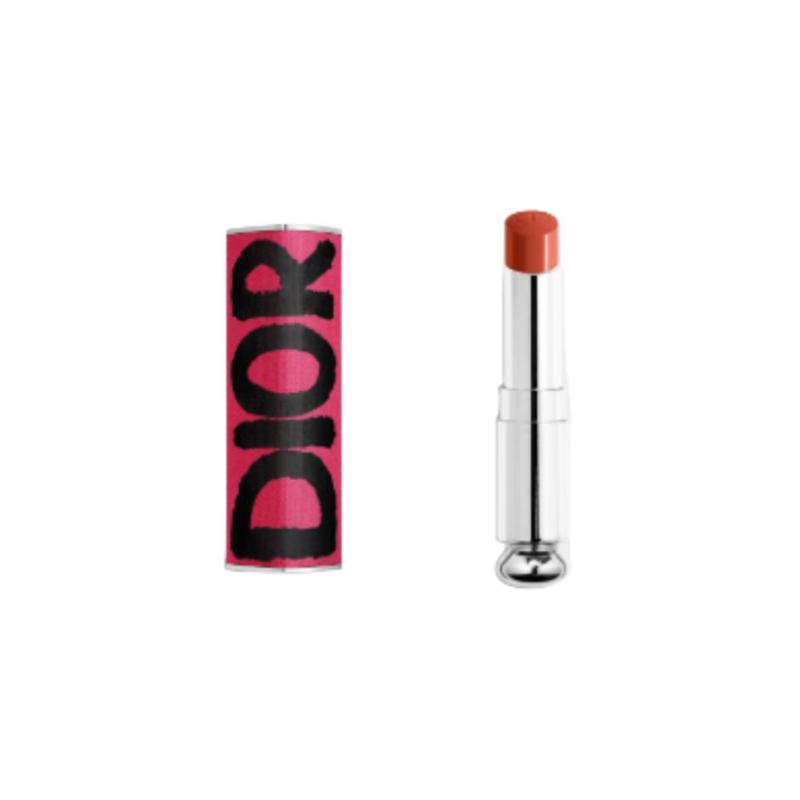DIOR Lipstick Two-piece set: stunning pink lipstick shell + #740 Maple Leaf Dirty Orange refill 3.2g красный