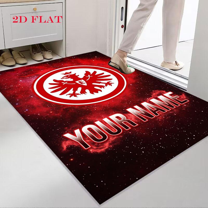 Custom Eintracht Frankfurt Carpet Rug for Living Room Bedroom Home Sofa Decoration,Kids play Nonslip Floor Mat