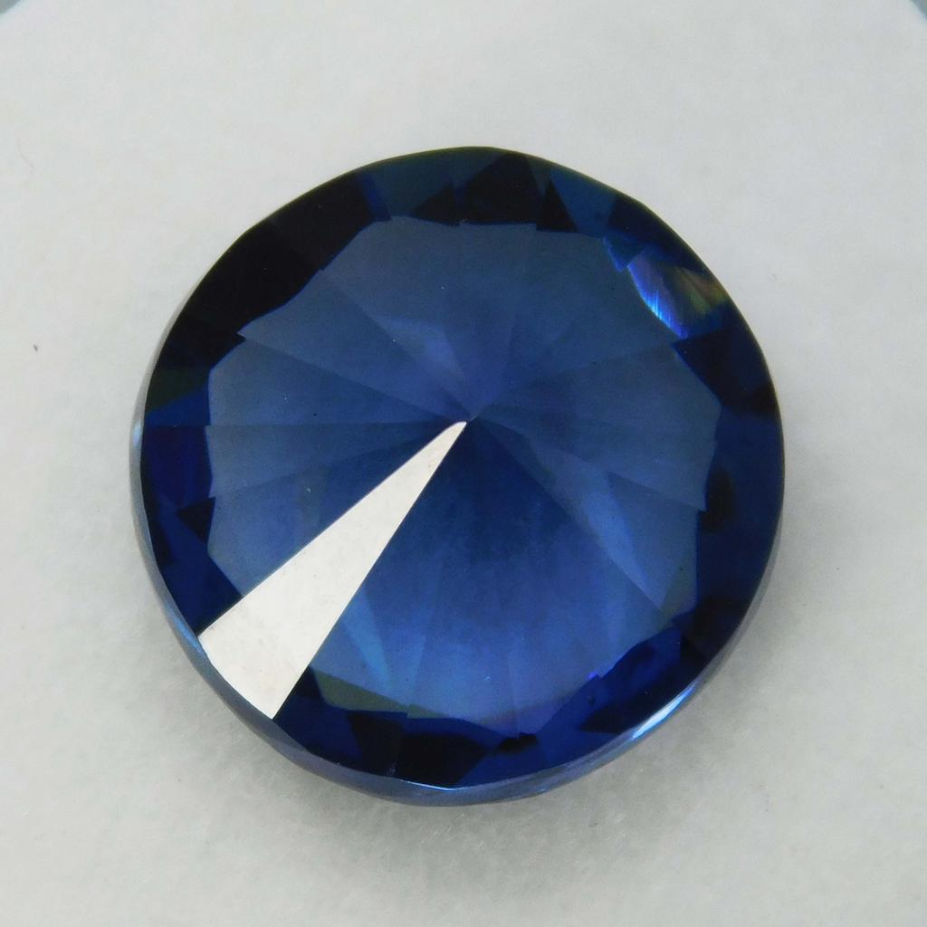 Blue Natural Sapphire 10 Carat Round Cut   Loose Gemstone Jwelery Making