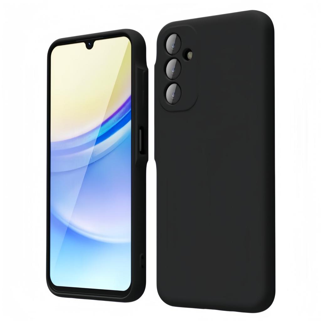 Noble Fashion Solid Colour Shockproof Protective Liquid Silicone Case For Samsung Galaxy A15 4G/5G
