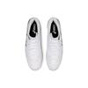 Asics Ds Light X-Fly 4 Runde Spitze Bequem Kunstrasen Hg (Gummistollen) Leder Fußballschuhe Herren Fußballschuhe Weiß Schwarz 1101A006-117