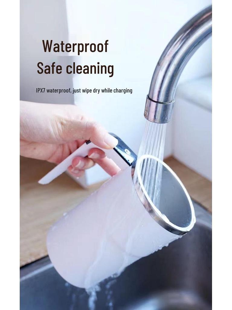 Rechargeable Smart Magnetic Stirring Cup for Coffee, Smoothies, and Protein Shakes