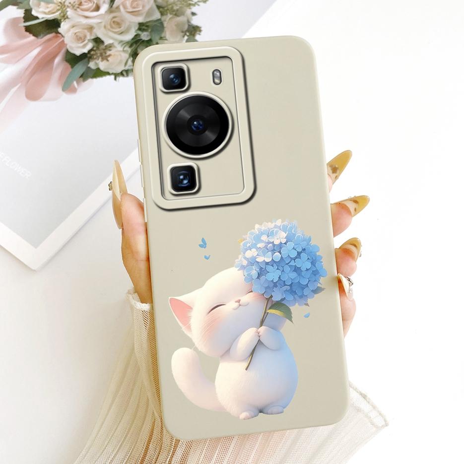 For Huawei P60 Pro Case MNA-AL00 MNA-LX9 Cool Owl Dragon Painted Cover Soft Silicone Phone Case For Huawei P60 Art P 60 Pro Bags