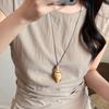 Sweet Shell Pendant Necklace Scallop Ocean Style Beach Choker Trendy Conch Clavicle Chain  Girls