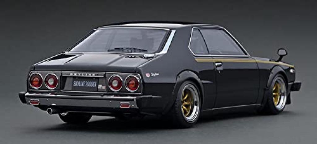 Ignition Model Scale Nissan Skyline 2000 Black Finished Product 1/18 GT-ES (C210)