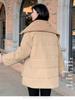 Maillard Women's Winter Wool Coat - Large Lapeled, Stylish, Medium/Long Length, Loose Fit, Thick, Cotton Blend