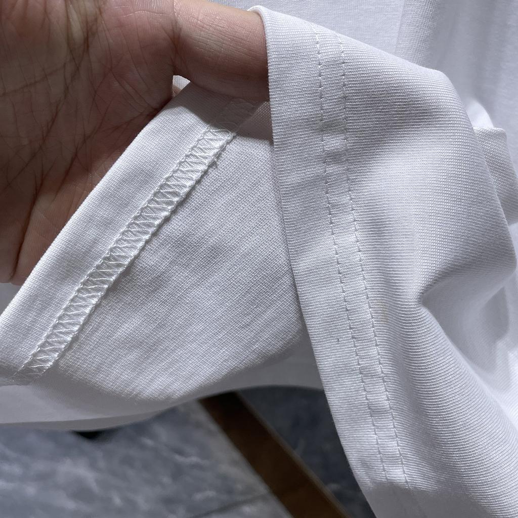 8959 CHROME HEARTS 2026 Summer New High Quality Cotton Round Neck Loose Large Size Men's and Women's T-shirt Couple T-shirt