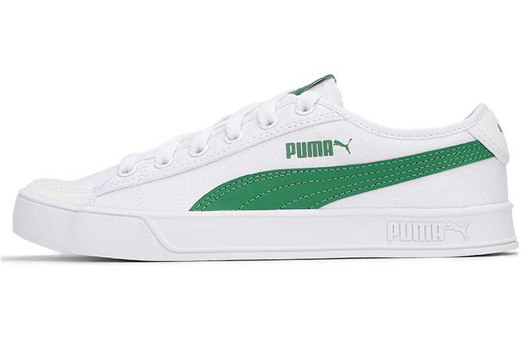 PUMA Smash V2 Vulc Cv White Amazon Green 365968-08 36