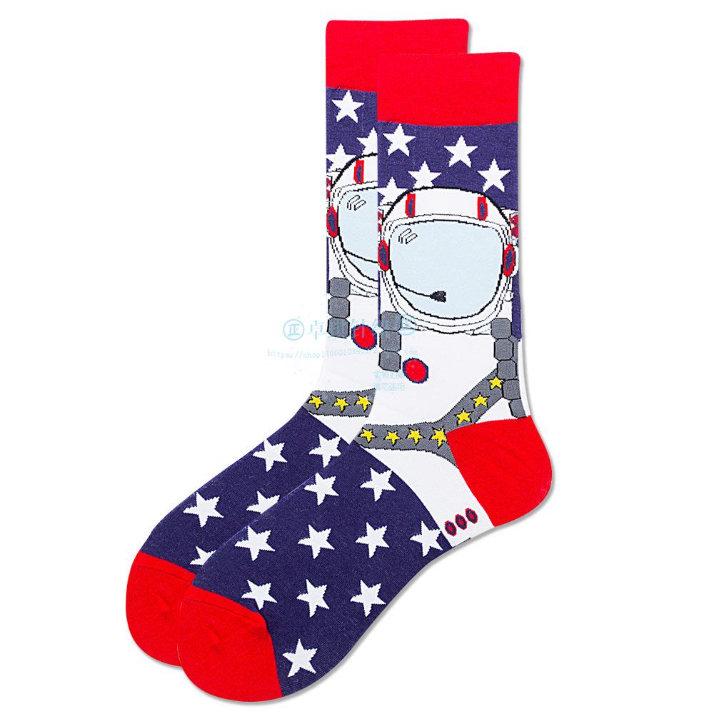 New INS beer corn men's and women's socks watermelon  dog sushi tide socks  dog socks comfortable breathable socks