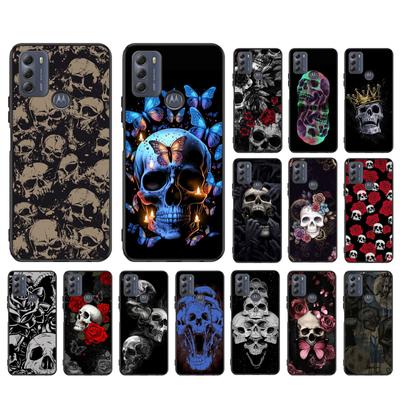 Etui na telefon z czaszką do Moto Edge 50 40 Pro Edge 40 30 Ultra Neo Fusion G Power G Stylus G Play E32 E20 E40