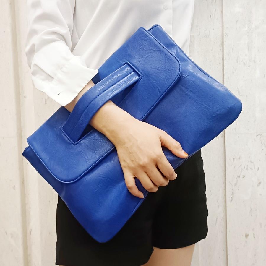 Handbag Women PU Fashion Simple Office Lady Shoulder Bag Handbag Euro-America Style High-Capacity with Shoulder Straps