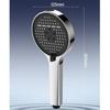 Plastic Shower Head Large Panel High-pressure Super Powerful Shower Head 6 Mode Adjustable Easy Install Shower Spray Nozzle