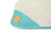 Frida Turquoise Quilted Pillow 85cm x 65cm