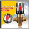 Cartridges Brass Pipe Thermostat Faucet Adjustable Thermostatic Mixing Valve Bathroom Water Temperature Control Faucet
