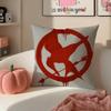Die Tribute von Panem Kissenbezug Kissenhülle Kurzer Plüsch Versteckter Reißverschluss Raum Sofa Kissenbezug