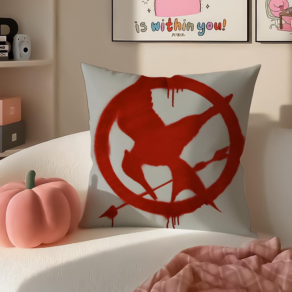 Die Tribute von Panem Kissenbezug Kissenhülle Kurzer Plüsch Versteckter Reißverschluss Raum Sofa Kissenbezug