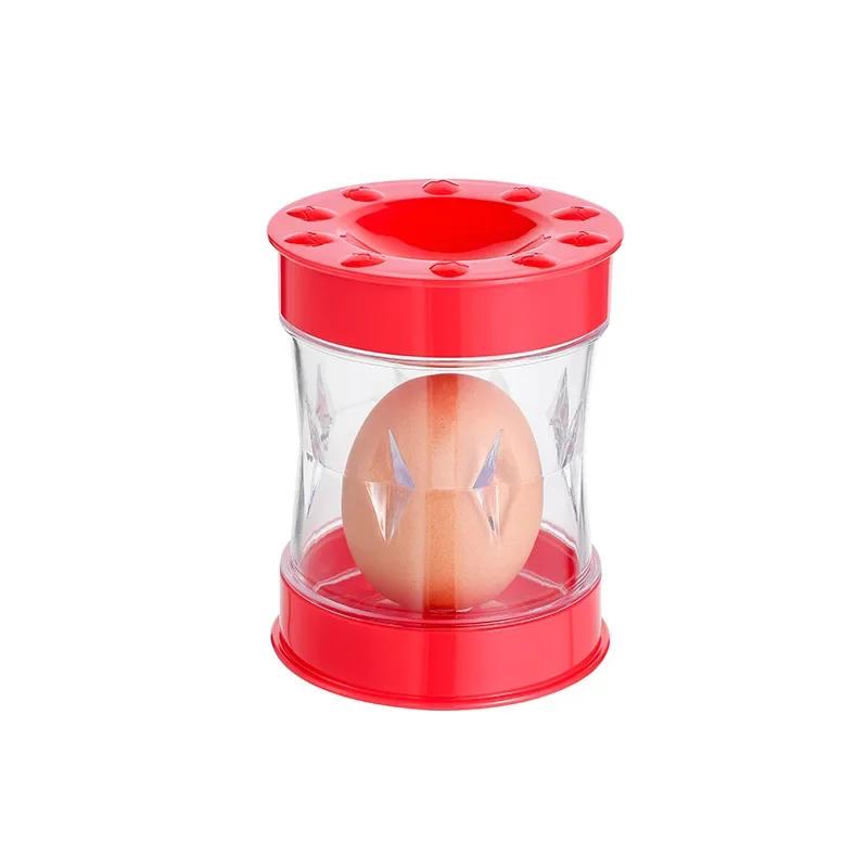 Sgusciatrice per Uova a Manovella Automatica Domestica Apri Uova Strumento Completamente Automatico Piccoli Gadget da Cucina per Uova Sode