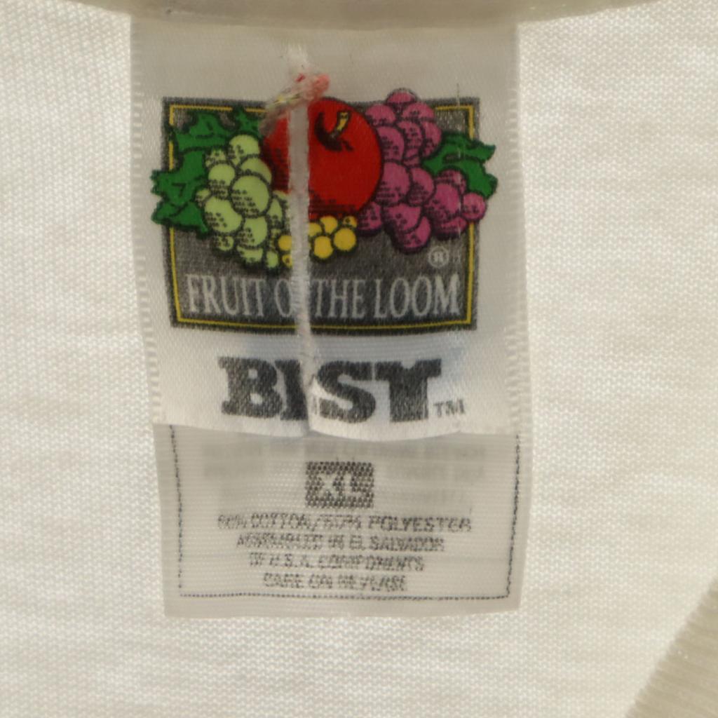 FRUIT OF THE LOOM BEST 90s Old Short Sleeve T-shirt XL Single Stitch Men's Used