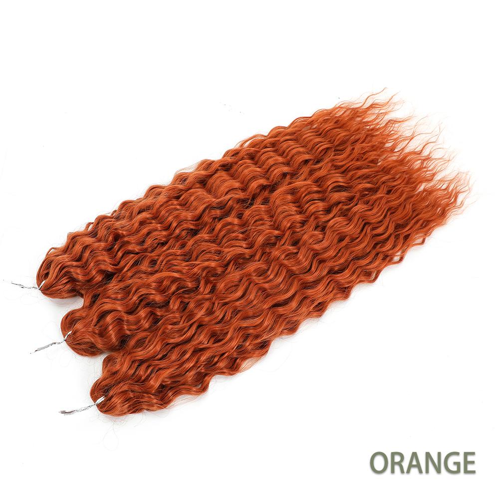 Per Crochet a Twist Sintetico Resistente al Calore Macchina Trama Doppia 22 Pollici 300g 3Pz/Lotto#1B #4 BUG2 Estensioni Trama Onda d'Acqua