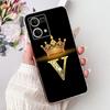 For Oppo F21 Pro 4G Case Reno7 4G CPH2363 New Crown Letters Cover Soft Silicone Phone Case For Oppo Reno8 Reno 7 F21Pro 4G Shell