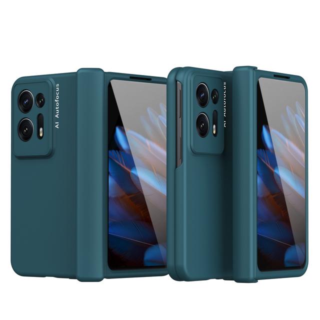 Hinge Capa For Oppo Find N N2 5g Case Hinge Full Protection With Screen Glass Film Hard Pc Back Cover For Oppo Find N N2 Cases