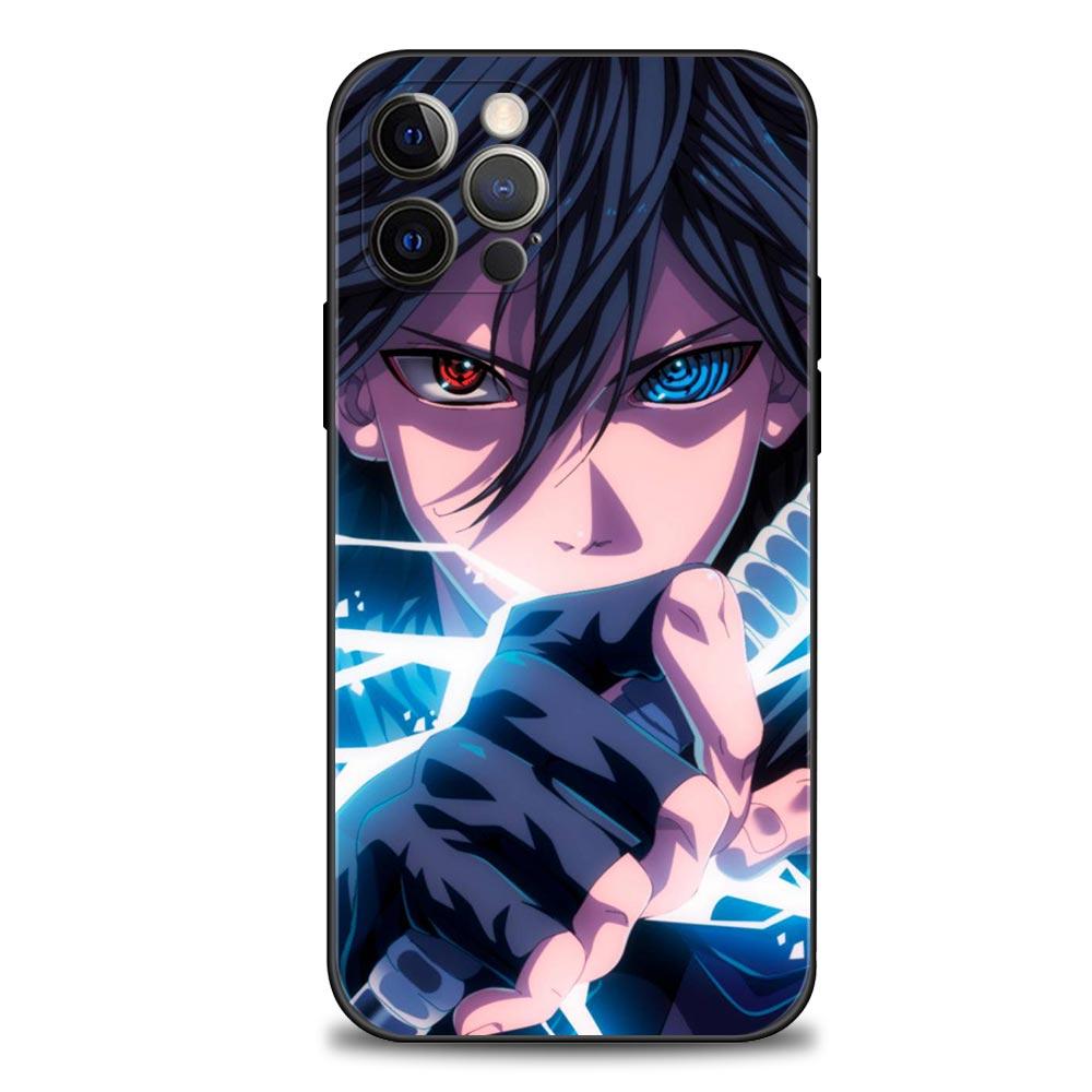 

Чехол для телефона «Учиха Саске Узумаки Наруто» для iPhone 13 11 12 pro max XR X 8 7 6 6s plus XS 13mini 12mini 5 5S SE, чехол из ТПУ iPhone XS Max