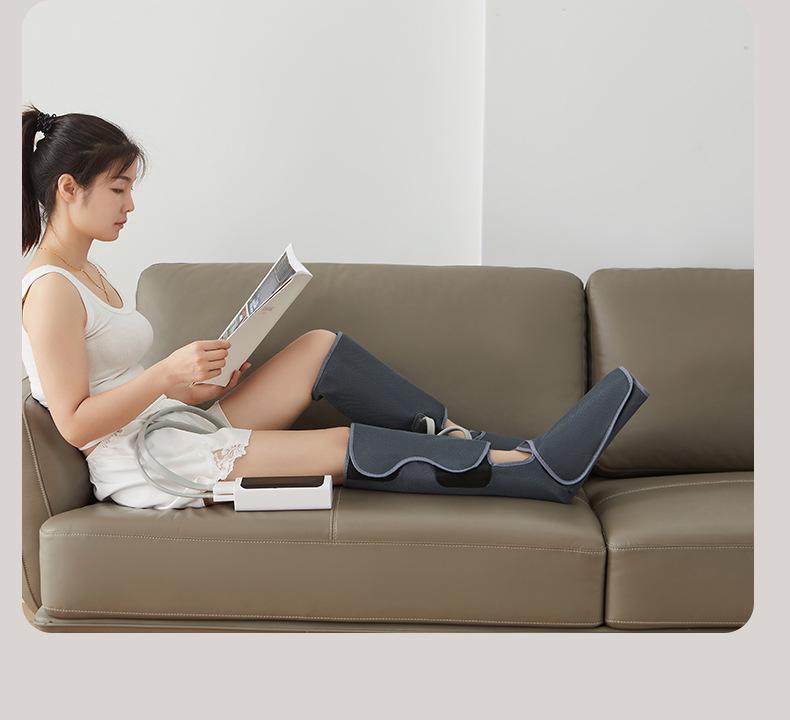 Air Wave Beinmassagegerät: Heißkompressen- und Wadenknettherapiegerät für schöne Beine