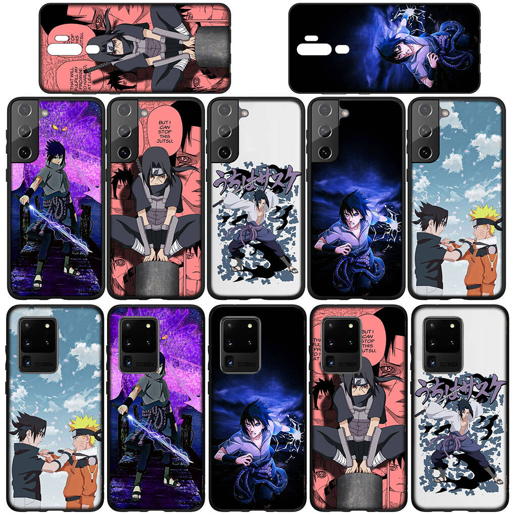Phone Case for iPhone 17 15 16 Plus Xiaomi Poco X7 X6 F8 F7 C85 C75 C71 Redmi Note 14 12 11 13 Pro Max A4 14C 13C Comics Uchiha Sasuke Narutos Cover