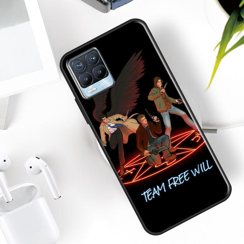 Supernatural tv-showcase hoesje voor Realme 15 14 11 12 13 Pro Plus GT7 Pro GT6 C55 C51 C53 C35 C33 C61 C65 C67 C71 C75
