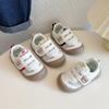 Baby toddler shoes spring 2025 new baby shoes baby shoes autumn classmates children bear embroidery