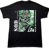 SOD Stormtroopers Of Death Band Rökning T-shirt Svart Unisex S-5XL E15