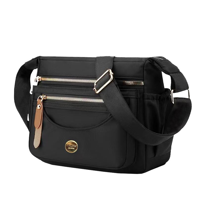 Practical Multi-pocket Women s Crossbody Bag for Daily Outings Stylish Multi-color Lightweight Versatile Casual Nyl Bag