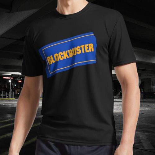 Blockbuster retro logo Active T-Shirt Funny Size Mode American T-shirt S
