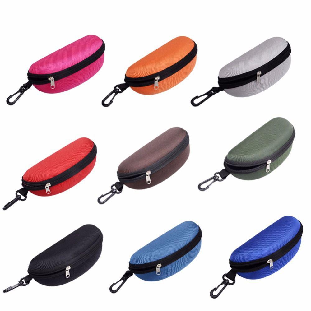 Case Eyewear Storage Box Men Women Shell Clam Pouch Sunglasses Bag Eye Glasses Box Hard Case