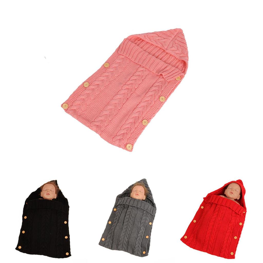 Toddler Wool Sleep Bag With Button Fastening For Winter And Spring Use