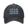 Project Hail Mary Amaze Amaze Amaze Unisex Stil Baseballkappen Used Denim Kappe Hut Mode Outdoor Sommer Verstellbar