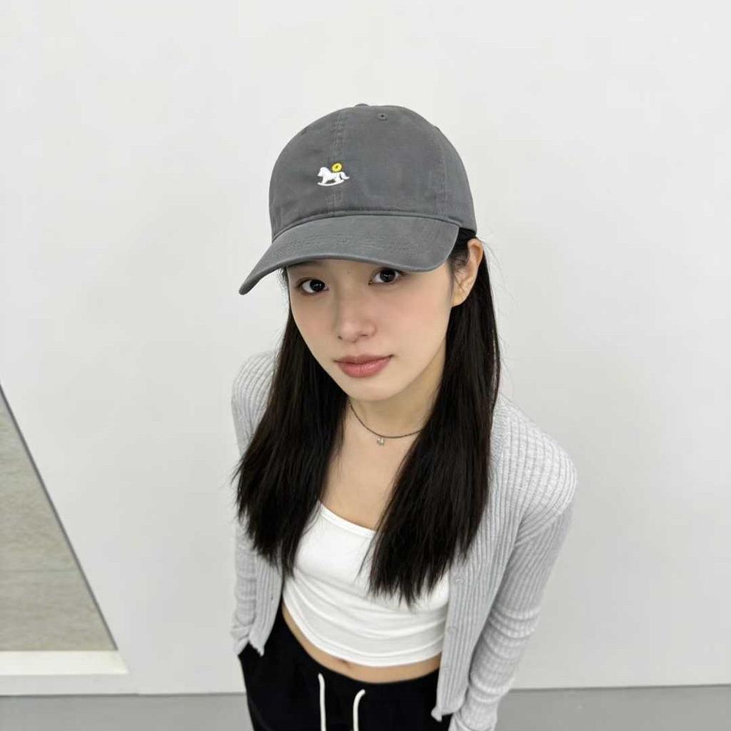 Cowboy Hat Pony Make Old Baseball Cap Female Couple Embroidery Spot Wide Brim Cap