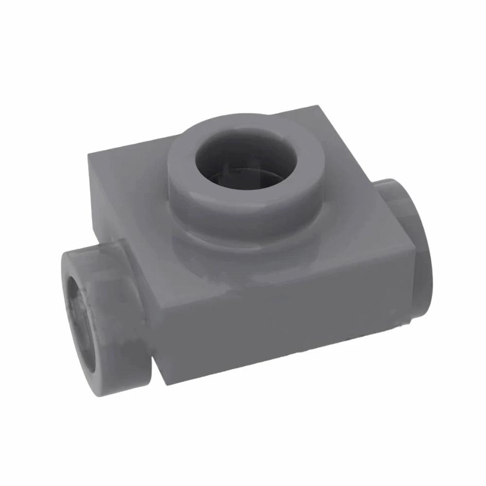 Non-Toxic Moc 10Pcs 3024 Special Plate 1X1 With 2 Holes On Two Sides Positive Points Building Blocks Kit Board Bricks Toys Children Gifts