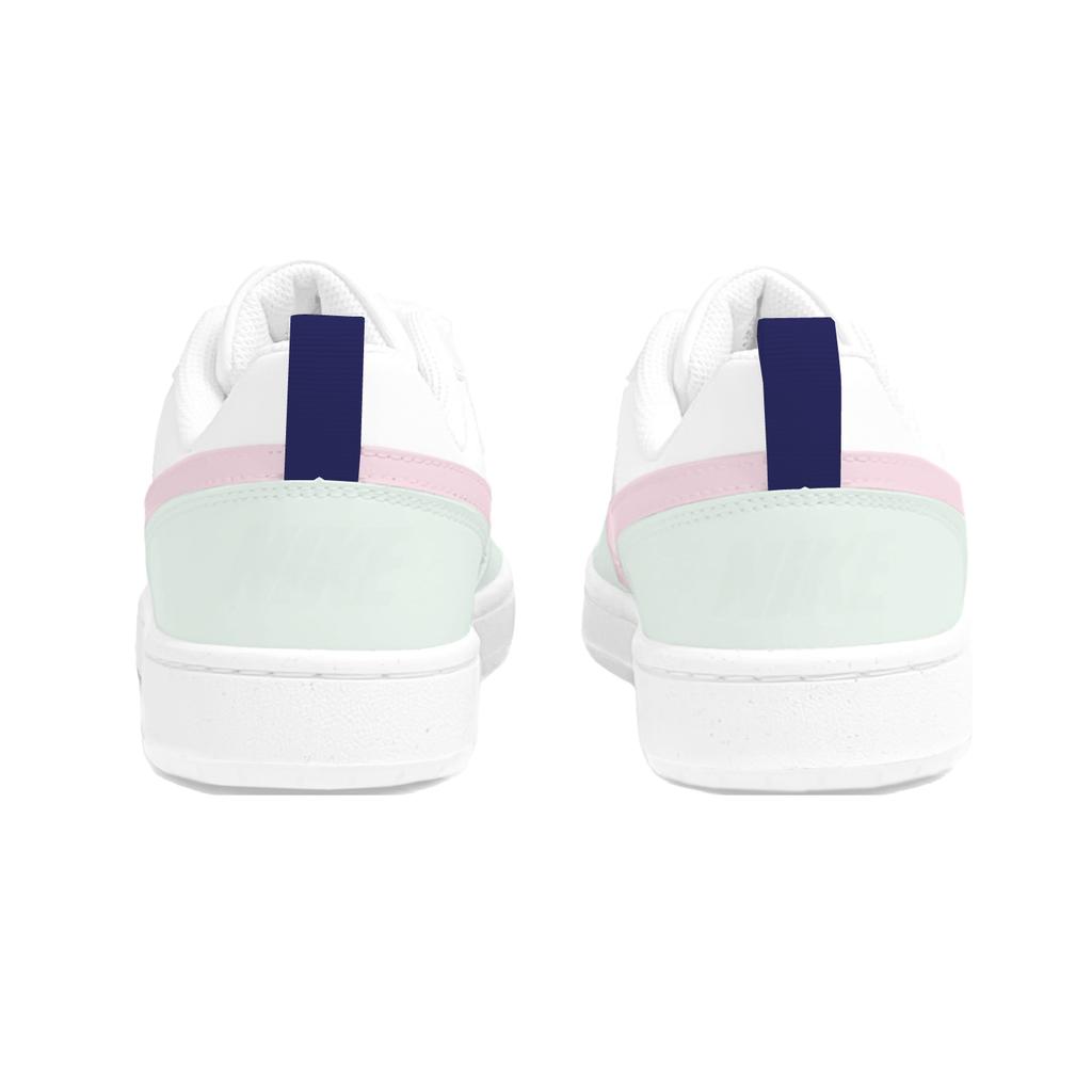 Nike Court Borough Ganzjahres-Milch-Cyan Niedrige Skateboard-Schuhe Damen Grün Rosa FV8120-141(Team1121-)