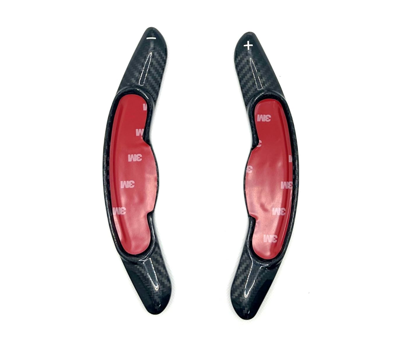 

EVOGEAR Aftermarket MINI Paddle Shift Covers and Extensions for Clubman and John Cooper Works and Customizable with Black Carbon 3-Door F56, 5-Door