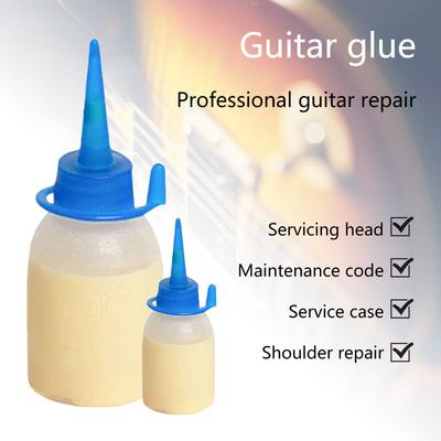 High Efficiency Guitar Repair Glue 30ml/118ml Practical Designs for Musicians and Repair Professionals Use Quick Drying