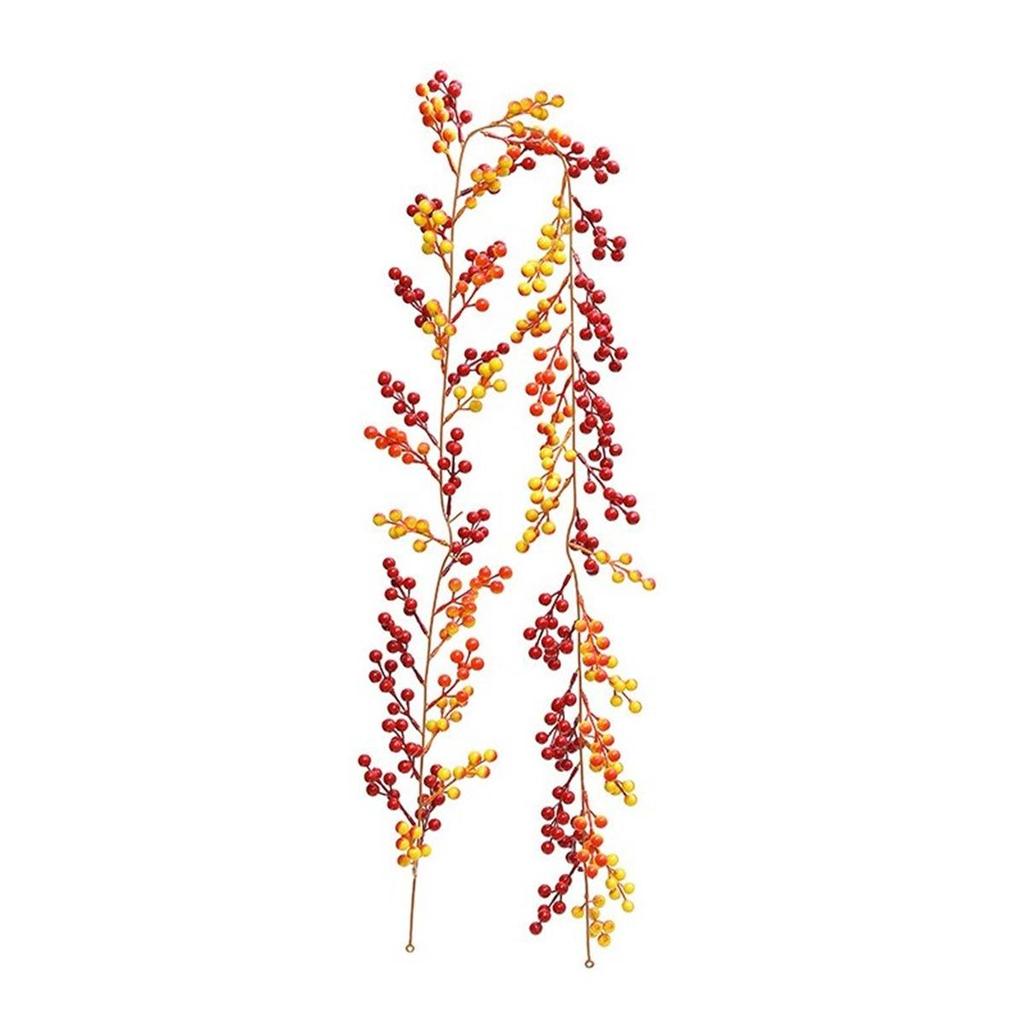 DIY Crafts Essential 6FT Red Berry Garland for Christmas Tree Decoration