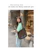 Korean Trendy Pink Leopard Print One-Shoulder Canvas Bag - Large Capacity, Versatile Women's Fashion Accessory for Commuting