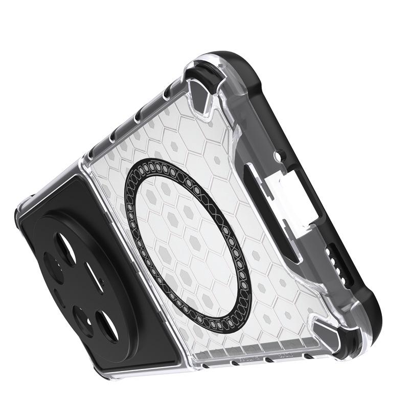 Universal Honeycomb Magnetic Case for Redmi K60 Extreme/Xiaomi 15T Pro - Heat Dissipation & Anti-Fall Protection