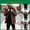 Ultra-warm Men's Winter Parka Jacket With Luxurious Faux Fur Collar