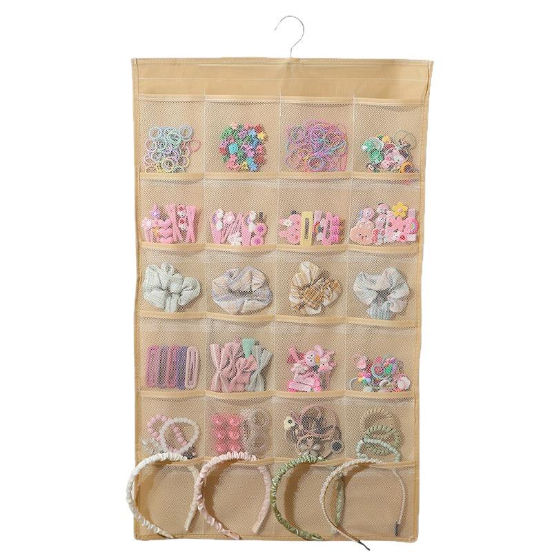 Wall-Mounted Fabric Wardrobe Storage Bag for Underwear, Bras, Socks, and Panties