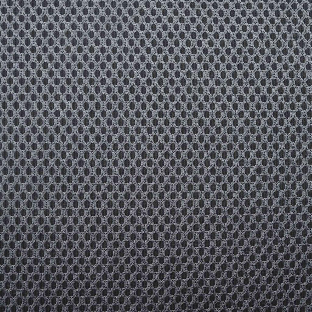 Back Cushion Gray Memory Foam 36 x 30 x 12 cm