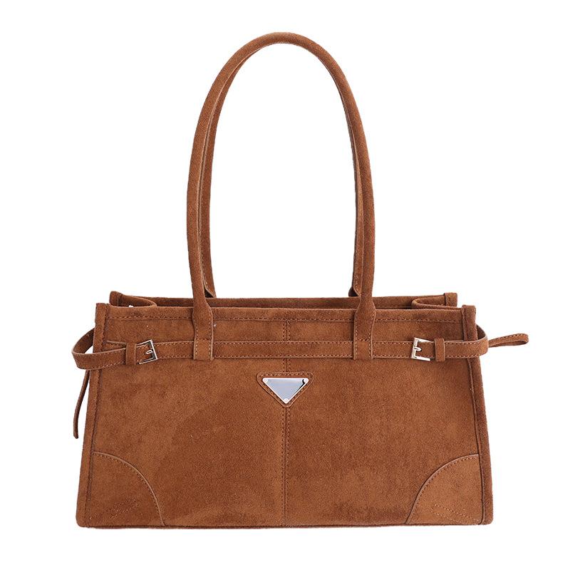 Modische Eimer-Tasche, Tägliche Pendler-Einkaufstasche mit einer Schulter, Einfache und Nischen-Achseltasche