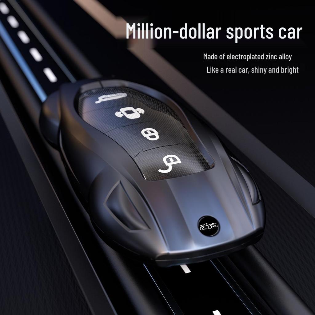 Hongqi H Series 2025 Men's Car Key Protective Cover: H5, HS5, H6, H9 Shell with HS3 and HS7 Buckle.